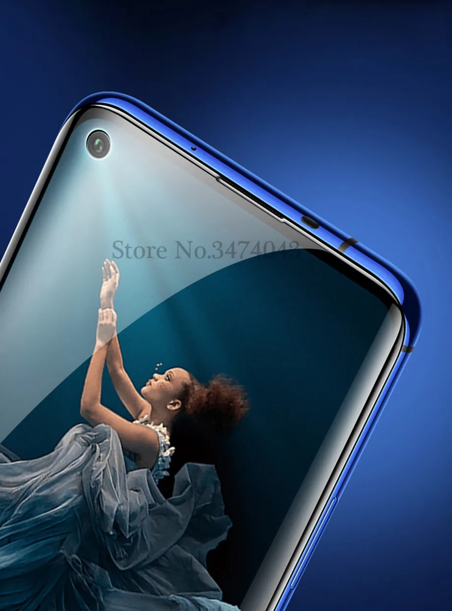 2 шт./лот, закаленное стекло для huawei Honor 20 Pro, защита экрана 9 H, анти-Blu-Ray стекло для Honor View 20 V20, защитная пленка