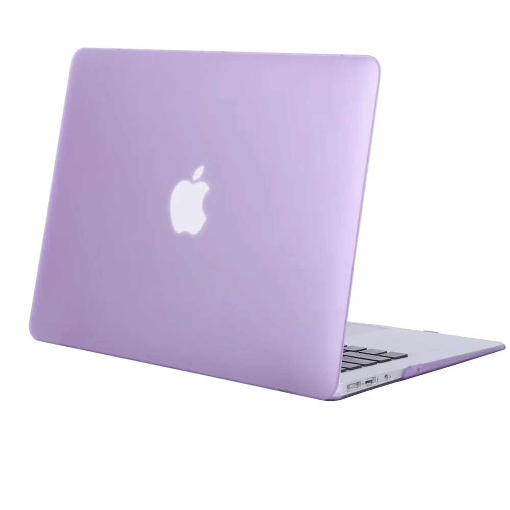 Purple Case Чехол для ноутбука MOSISO Funda для A2159 A1989 A1706 Macbook Pro 13 Touch bar Твердый чехол для нового Mac book Air 13 A1932 - Цвет: Purple Case