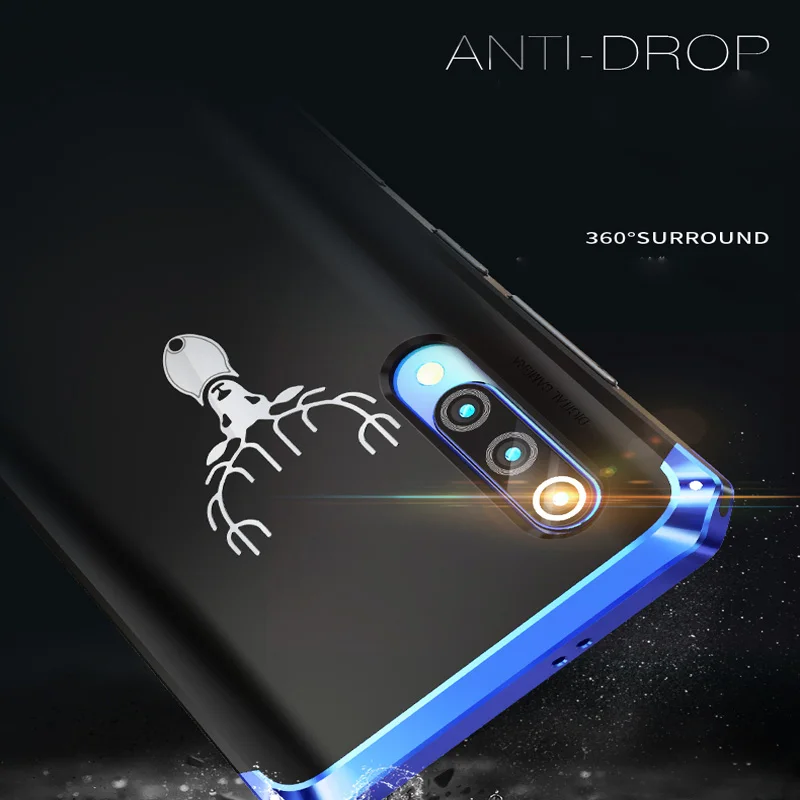Чехлы для Xiaomi Mi 9 SE чехол Capa твердая задняя часть PC металлический бампер деловой