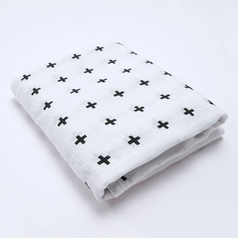 baby blanket 15 Муслин хлопок Детские пеленает мягкие одеяла для новорожденных банное Ткань Детские спальные принадлежности чехол для коляски игровой коврик простыня для детской кроватки - Цвет: baby blanket 15