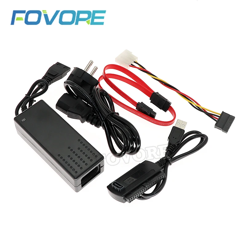 1 комплект USB 2 0 для IDE SATA S ATA 5 &quot3 5&quot HD HDD жесткий диск адаптер конвертер + кабель