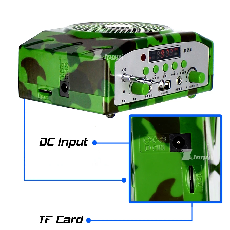 Беспроводной динамик с дистанционным управлением 500 м для охоты на открытом