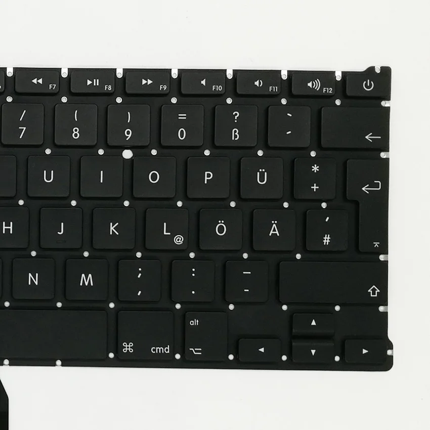 Новая немецкая клавиатура с подсветкой для Macbook Air 13 дюймов A1369 A1466 2011 2017 лет|macbook air