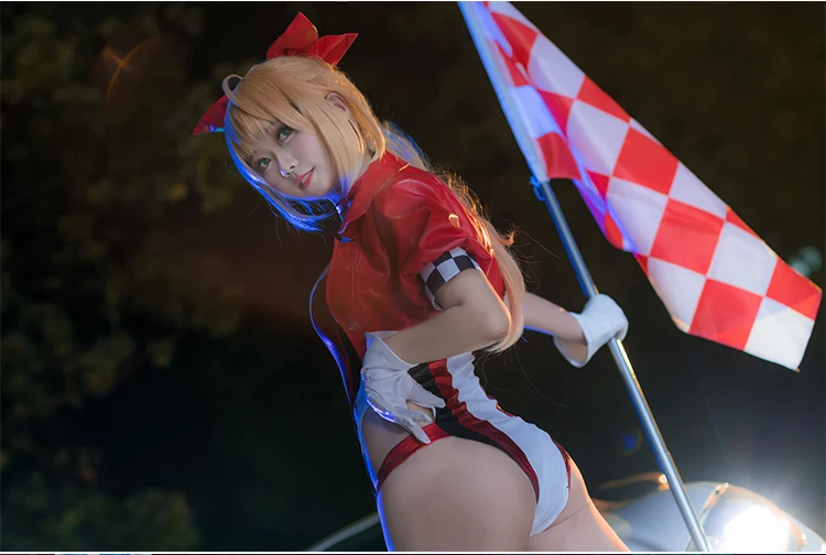 Игра FGO Tamamo no Mae Nero гонки косплей костюм для девочки комплект |