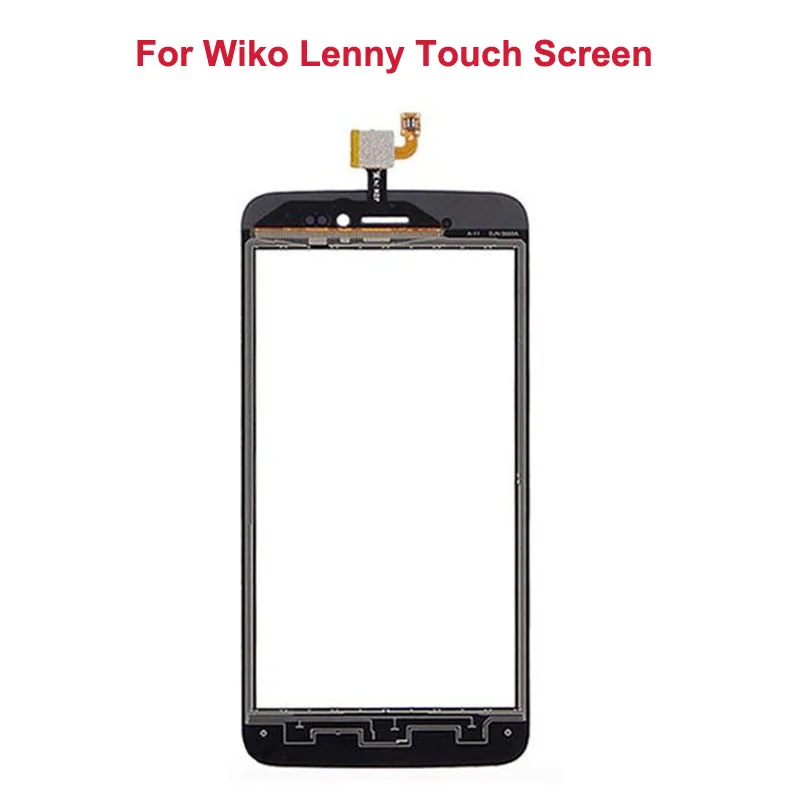 High Quality Front Touch Screen For Wiko Lenny Digitizer Panel Sensor Glass Lens Replacement Black Display | Мобильные телефоны и