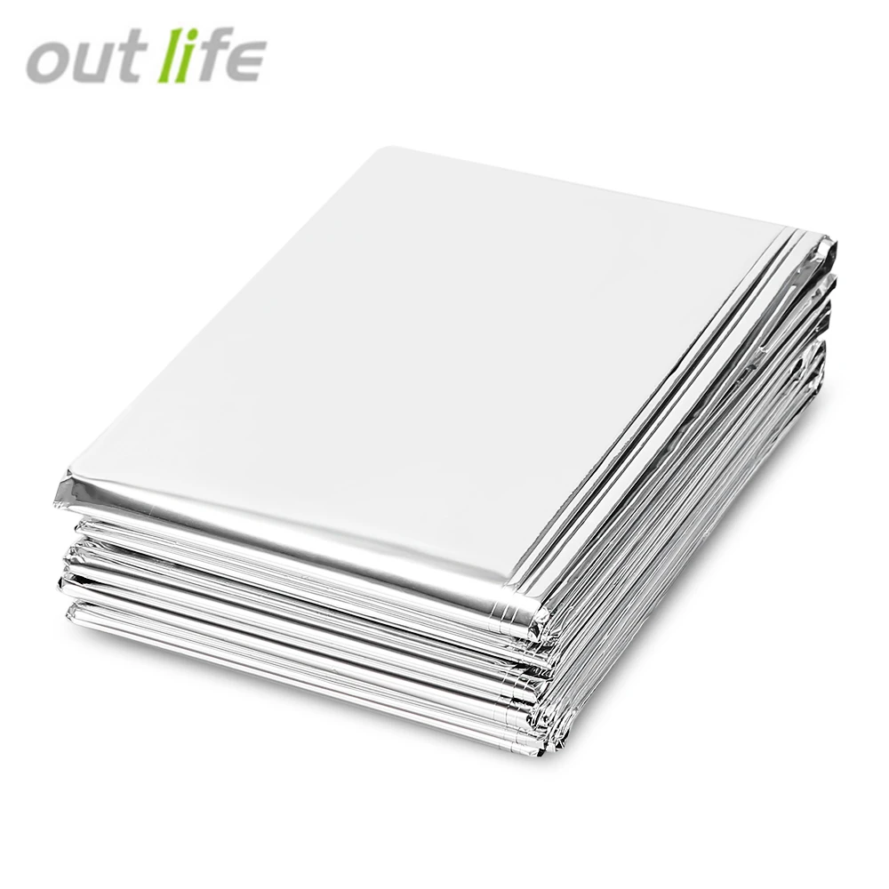 Outlife 210x160 см наружное аварийное термальное одеяло майларовое сохраняющее тепло