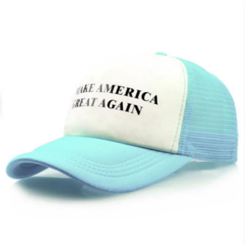 Женская и Мужская винтажная бейсболка MAKE AMERICA GREAT New Summer дышащая сетчатая в стиле