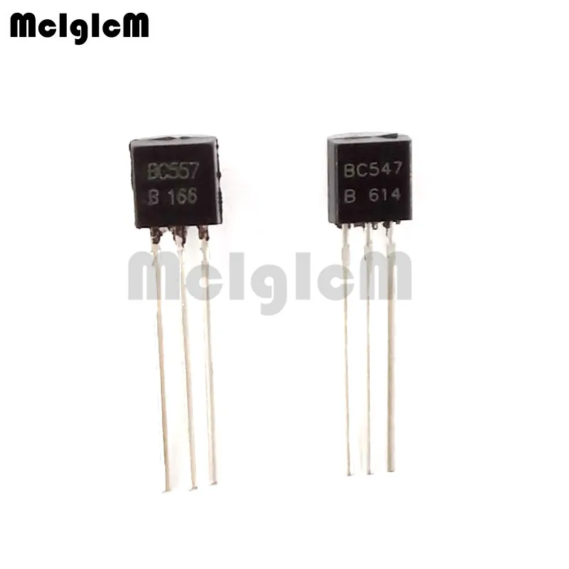 Транзистор для триодов MCIGICM BC547 + BC557 25 шт.|triode transistor|pnp transistortransistor to-92 |