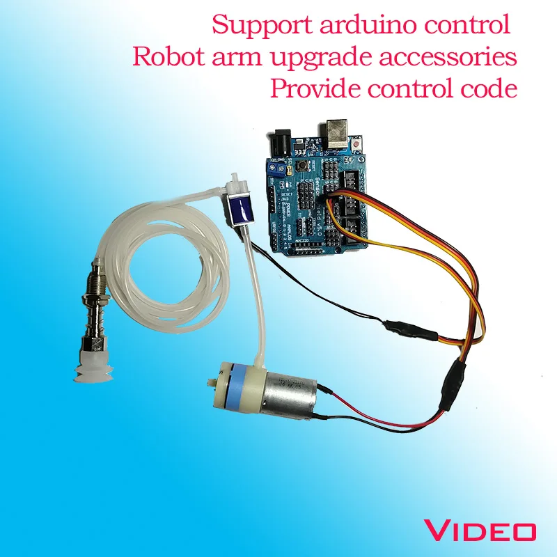 Вакуумный насос с Роботизированной рукой/может использоваться управление arduino