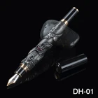 JINHAO Роскошные перьевые ручки с изображением Восточного дракона, древние серебряные перьевые ручки для офиса, бизнеса, школы, ручка для письма