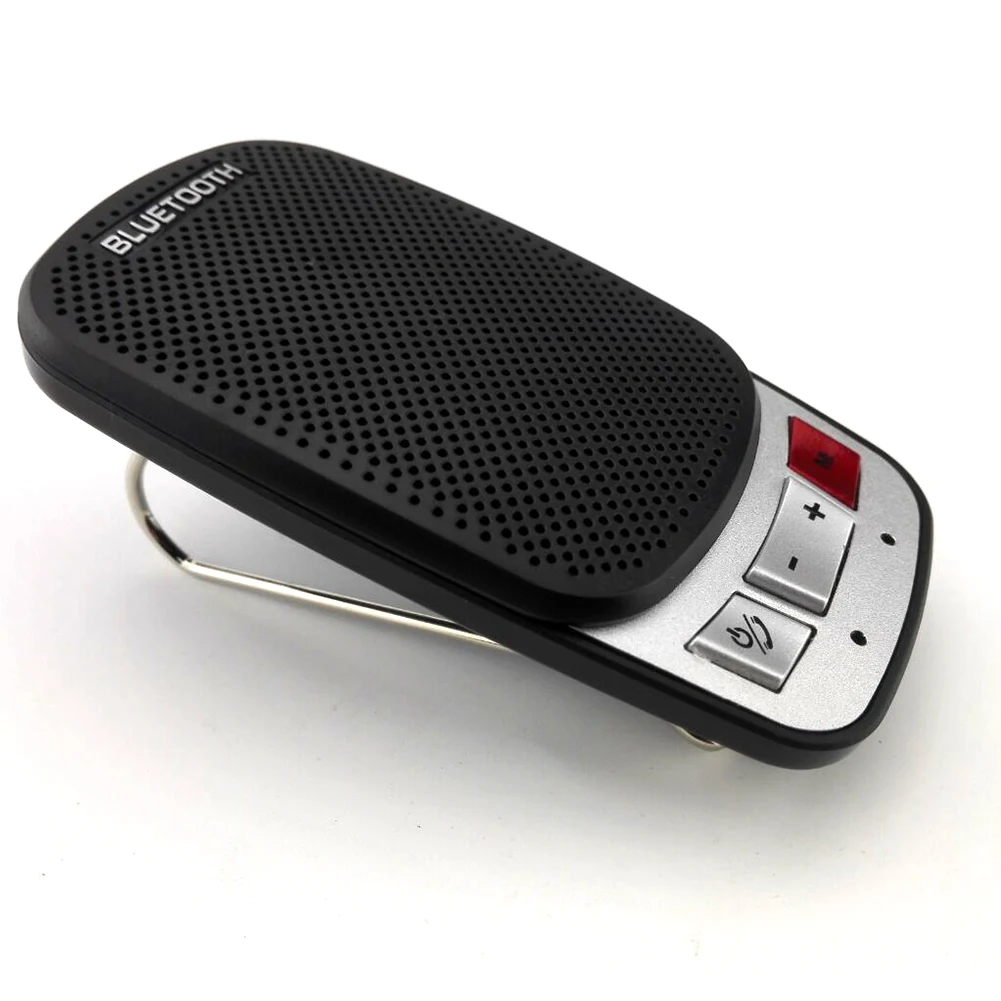 Беспроводной Bluetooth Hands Free автомобильный набор динамик телефон козырек