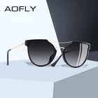 Солнцезащитные очки AOFLY A116 женские, модные пикантные поляризационные солнцезащитные аксессуары кошачий глаз, Классические градиентные очки UV400, A116, 2020