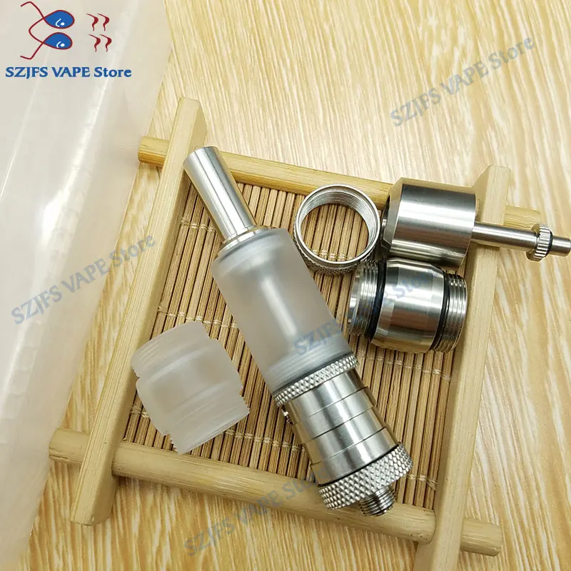 

Flash Vapor 4.5 mini RTA port oil storage 17mm electronic cigarette atomizer 316 stainless steel tank VS Flash e-Vapor V4.5 RTA