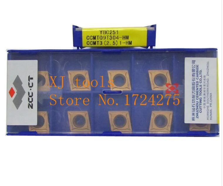 Бесплатная доставка CCMT09T304 HM YBC251 (10 шт./лот) режущие инструменты из