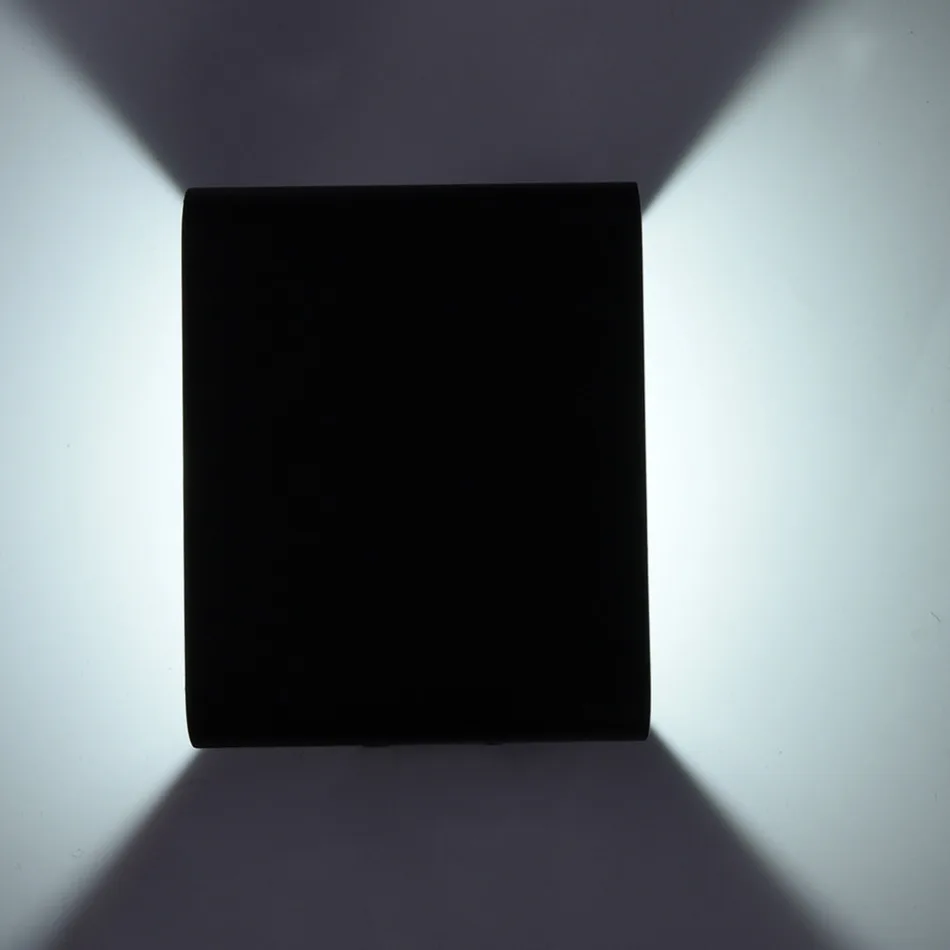 LAIDEYI Модный водонепроницаемый IP65 креативный квадратный настенный светильник 7 Вт