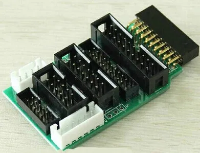 

Multi-function adapter board jtag adapter cable 20 turn 10 20 turn 14 20 turn 20 2.54mm 2.0mm winder