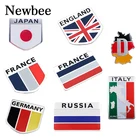 JDM наклейка для автомобиля Авто мотоциклы ATV США Италия Франция Россия США Англия Немецкий флаг эмблема решетка значок наклейки