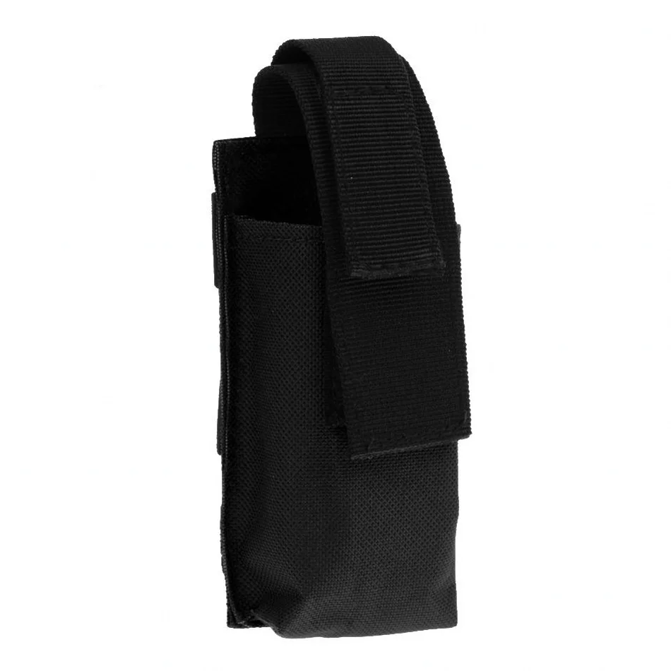 Black CQC Molle тактическая сумка-жгут медицинская подставка для ножниц на открытом воздухе Охотничьи аксессуары нож фонарь светильник кобура Сумка - Цвет: Black