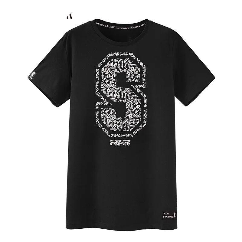SEMIR футболка мужская с круглым вырезом короткая одежда хлопковые топы аниме
