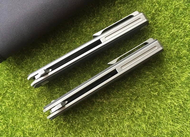 NIGHTHAWK пользовательский Quartermaster Qwaiken Флиппер складной нож M390 сталь титан CF ручка кемпинг открытый фрукты Ножи EDC инструмент