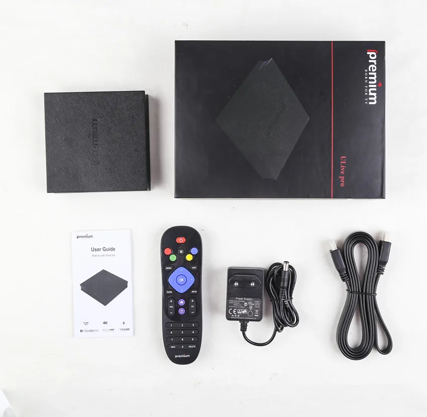 ipremium Ulive Pro Android tv Box 4K Ip tv Box OTA телеприставка сильный Сталкер - Цвет: only tv box