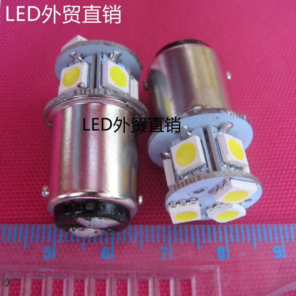 Сигнальный индикатор приборной сигнализации 12V24V30V36V5WLED8 a Двойная контактная