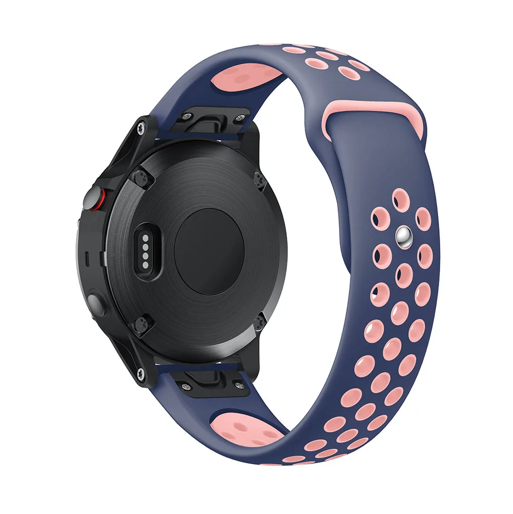 Ремешок силиконовый для наручных часов Garmin Fenix 5/5 Plus/Forerunner 935/touchs60/Quatix 5 22