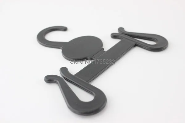 100 шт. пластиковые вешалки для обуви на крючках супермаркетов с хлопковой