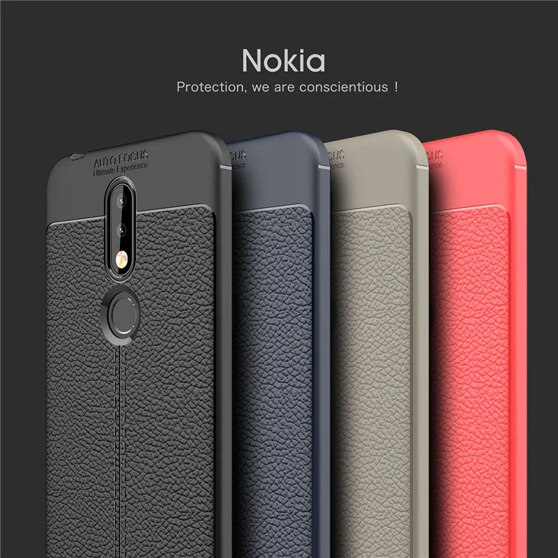 Для NOKIA9 Pureview/3 1 PLUS/7 Плюс/X7/8 1/7 1/5 Плюс/X5/2 1/3 1/X6/6 плюс Искусственная кожа амортизацию