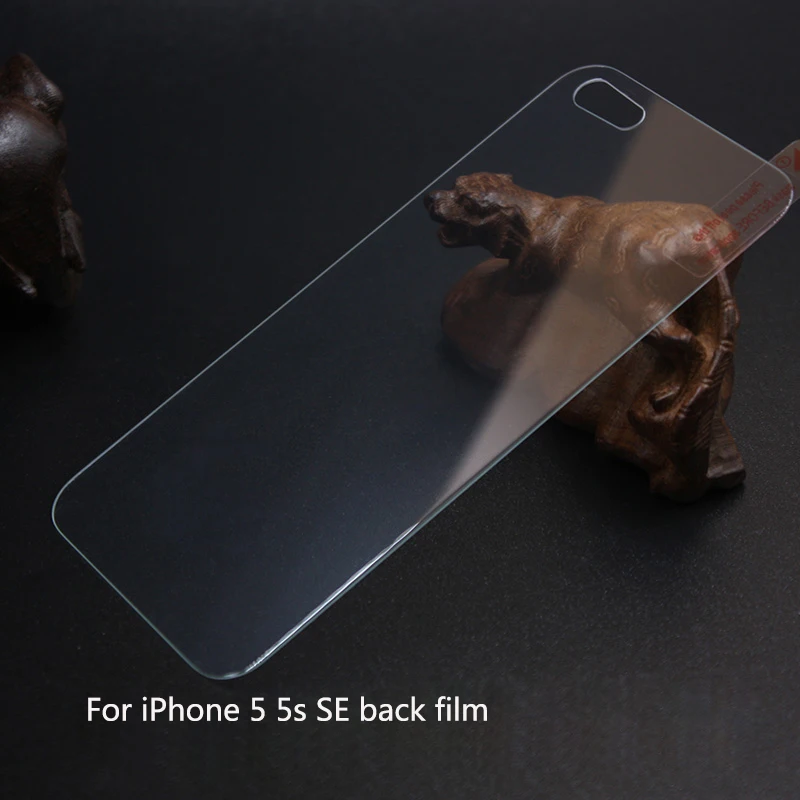 1 шт HD ультра тонкая передняя + черная Защитная пленка для экрана Apple iPhone 5 5S SE