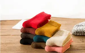 10 шт. = 5 пар 22 взрывобезопасных осенне-зимних утолщенных теплых кроликов шерстяных женских фотоблесток производитель Рождественский подарок