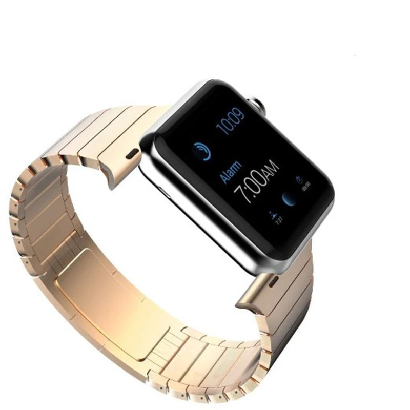 Для Apple Watch Премиум 316L Роскошные Нержавеющая сталь iWatch ремешок 1:1 оригинальный