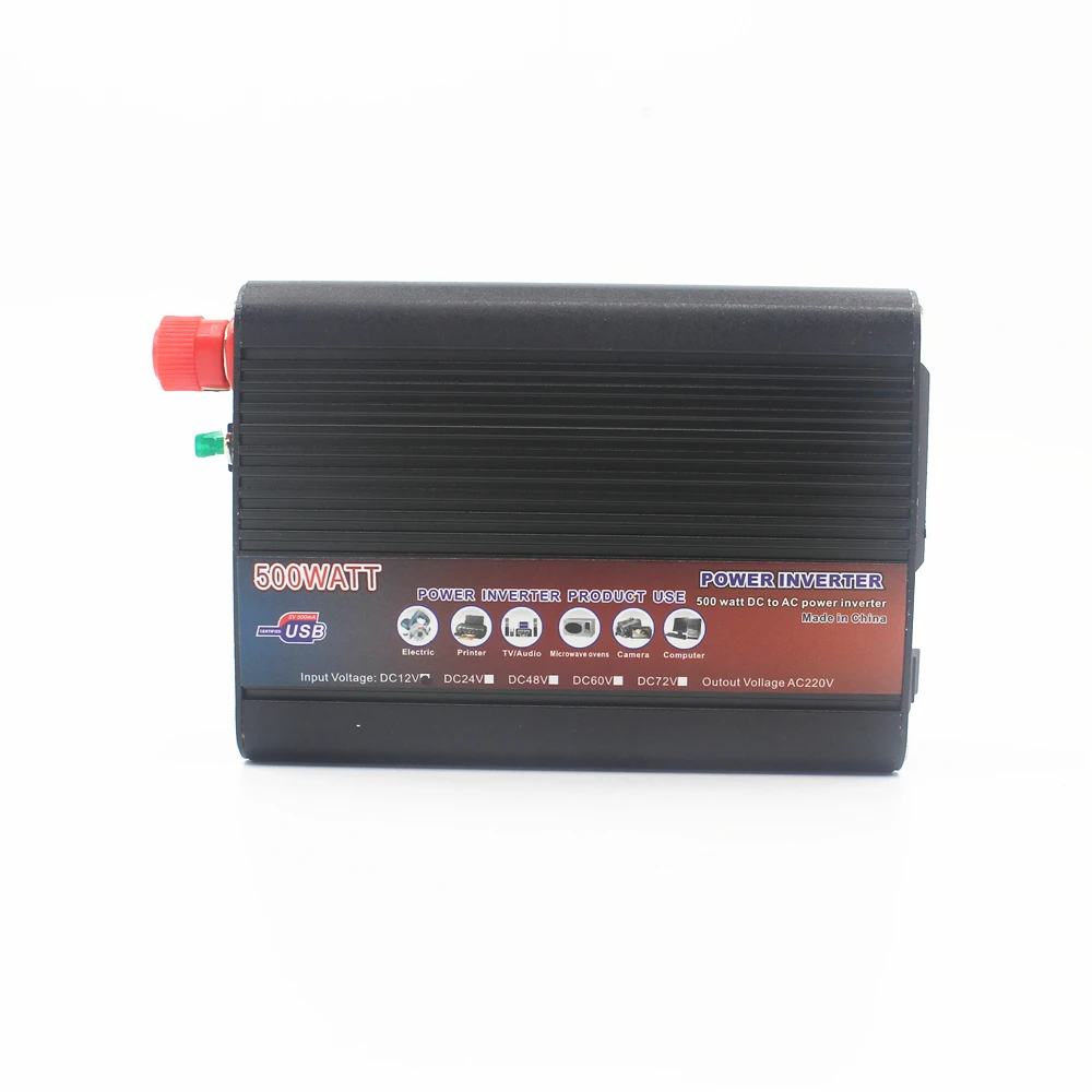 

Car inverter 500W 24V to 220 v vehicle power supply switch on-board charger car inverter Free shipping