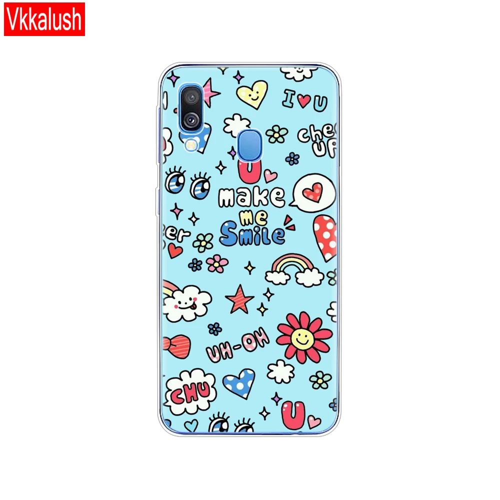 80249 Чехол для samsung A40, чехол, мягкий силиконовый чехол, чехол для телефона, для samsung Galaxy A40, Galaxy YA40, A 40, A405, SM-A405F, A405F, мультфильм - Цвет: 80249