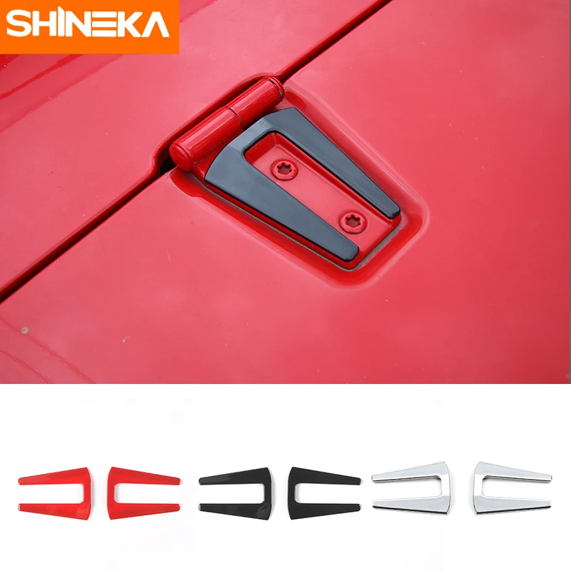 SHINEKA 4 двери дверные петли для автомобиля защитная накладка Jeep Wrangler JK
