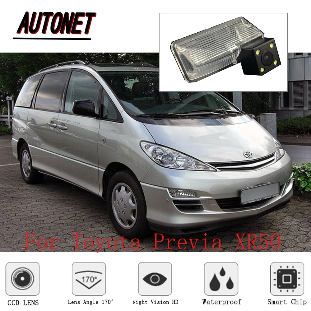 Камера заднего вида с ночным видением для toyota Previa XR50 2006 ~ 2018 CCD|Камеры авто| |