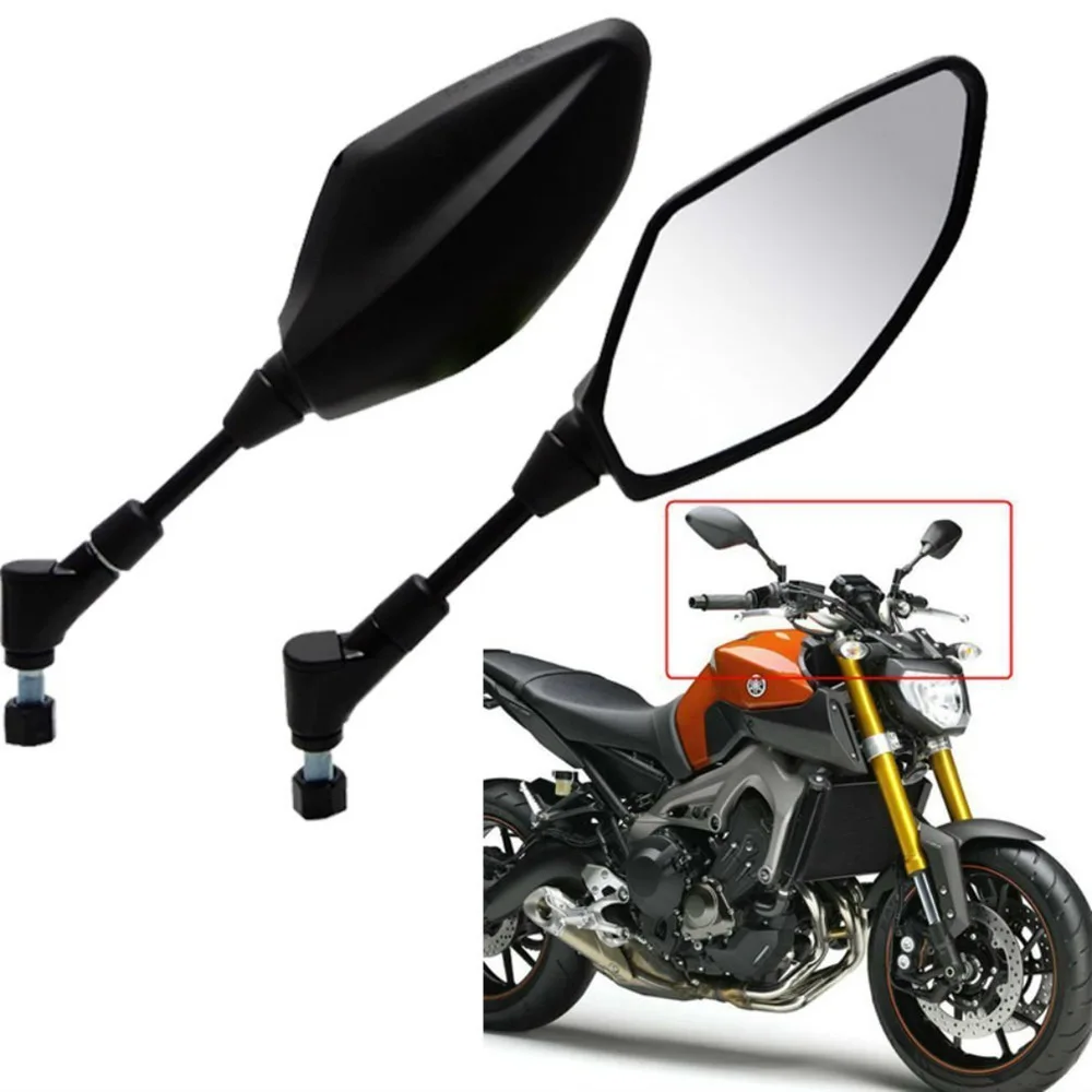 Мотоциклетные зеркала заднего вида для Yamaha MT25 MT03 MT07 FZ 07 MT09 09 MT10 FJ FZ8 FZ6 Fazer FZ6R