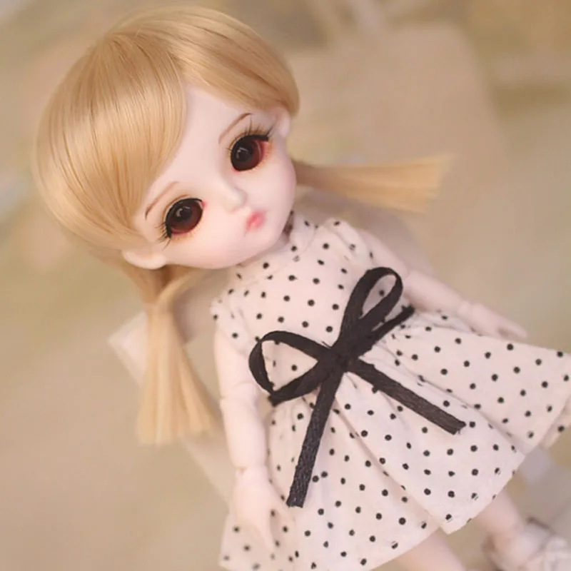 Кукла 1/8 BJD/SD модный милый подарок для маленькой девочки Miu с глазами полный
