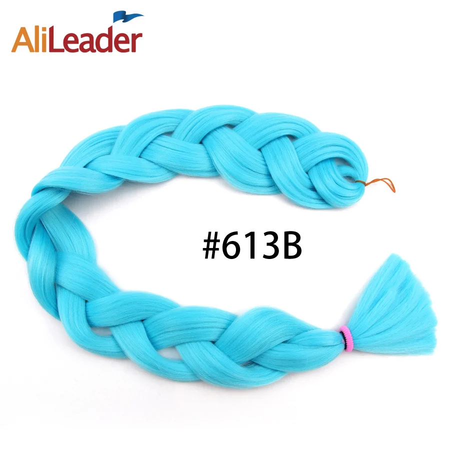 #10 Alileader чистый цвет, канекалон, коса, синтетика, экспрессия, волосы в косах, для удлинения, косы вязанные крючком, 36 дюймов, 165G, афро, огромные волосы - Цвет: #10
