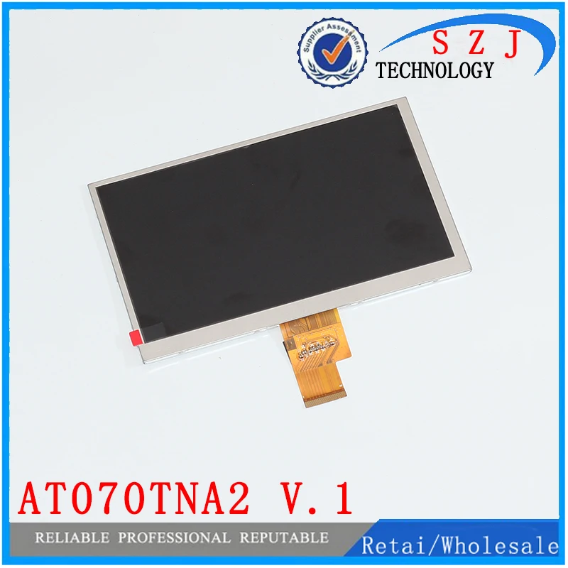 Оригинальный 7-дюймовый HD TFT ЖК-дисплей AT070TNA2 V.1 для MID Ramos W17 Pro 1024*600 LVDS ЖК-экран Бесплатная доставка