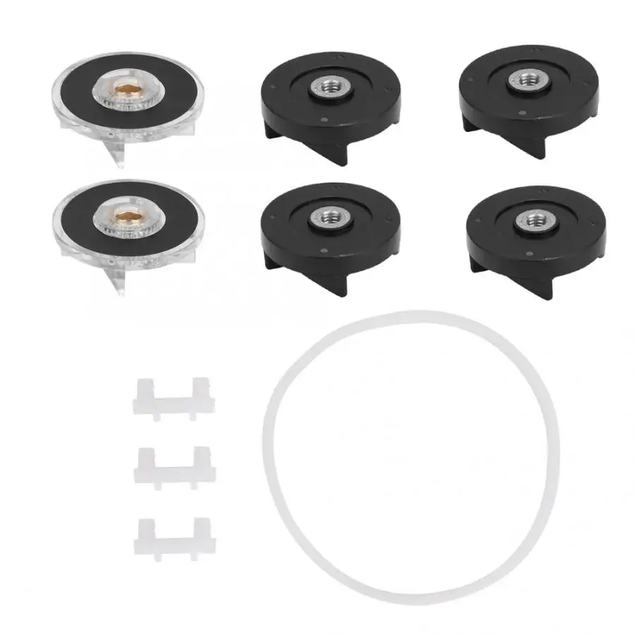 Juicer Blender Machine Accessories of 6 Base Gear and Blade Replacement Part for Magic Bulle 250W |