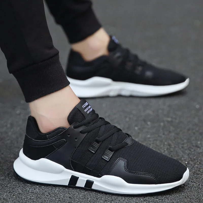 KUYOMENS Lightweight sneakers fashion Autumn famous brand Lace-up Style Shoes Comfortable Casual Men adult Footwear | Обувь