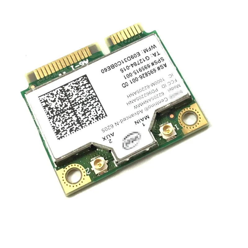 Беспроводные адаптеры для карт Intel trantrino Advanced-n 6205 62205an 62205hmw 300 Мбит/с WiFi Mini pci-e 2,4/5 ГГц