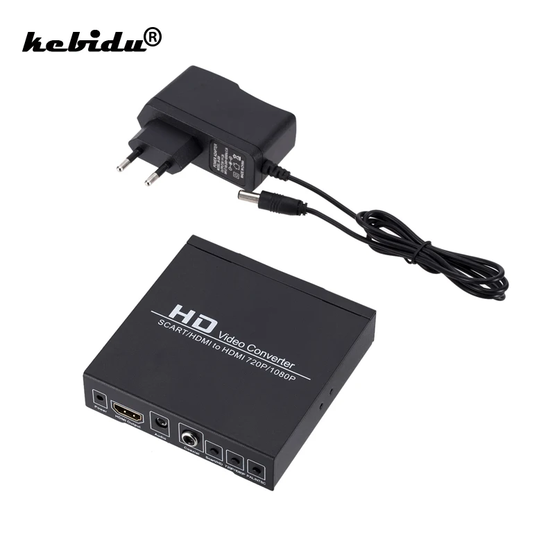 Full HD 1080P SCART HDMI совместимый преобразователь с совместимым цифровой