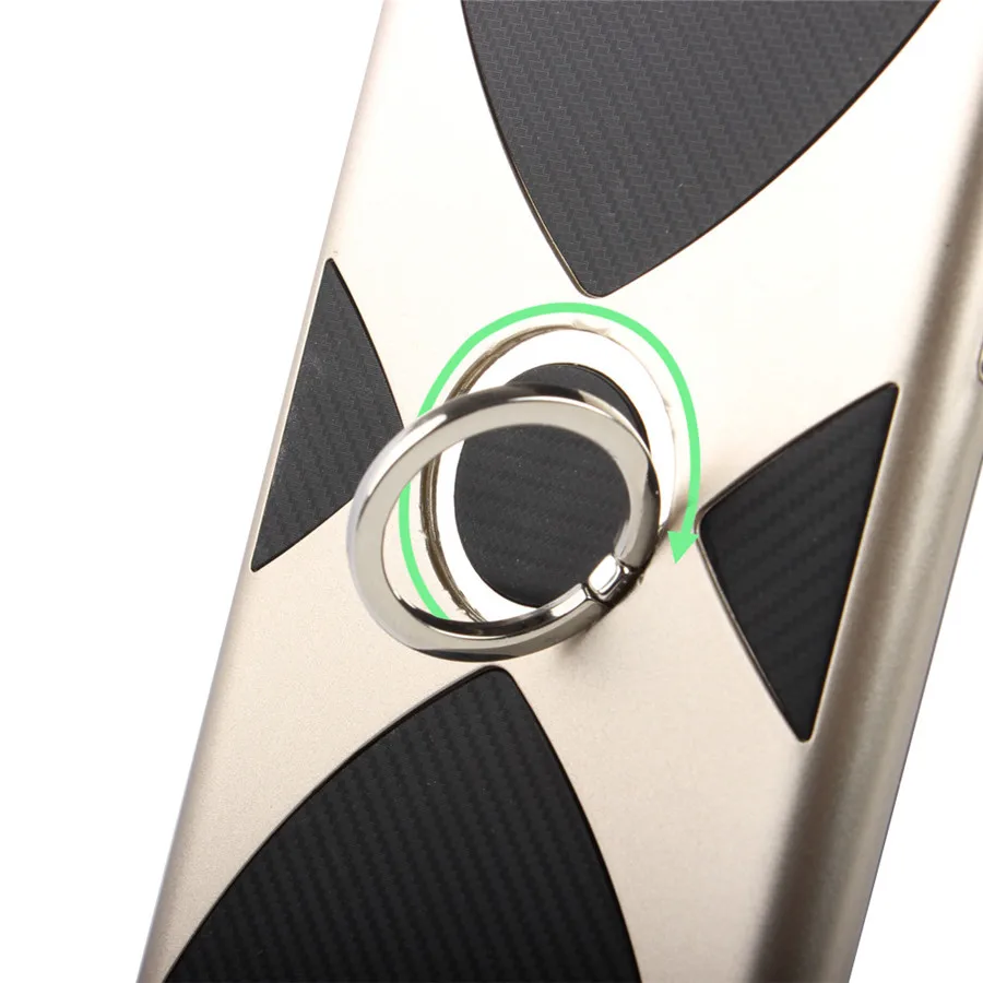 Hyxxte 360 градусов вращающийся кольцо кронштейн Броня чехол для Apple iPhone 6 S 7 Plus