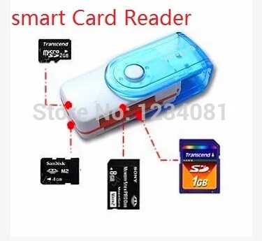 Лидер продаж 4 в 1 USB 2 0 высокоскоростной многофункциональный все MS M2 SDHC TF MMC Micro SD U
