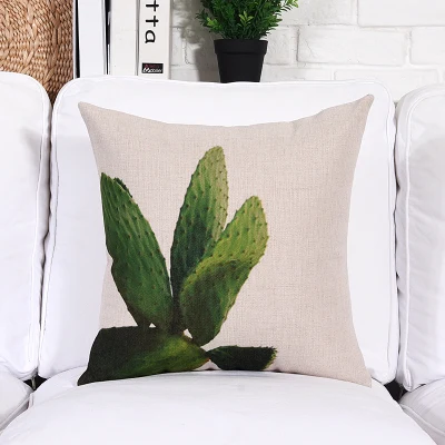 G Чехлы с натуральным растительным экстрактом кактус монстера Ceriman Подушка Чехол подушки, декоративная подушка 45x45 см/60*60 см - Цвет: G