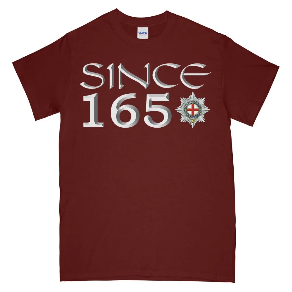 Coldstream Guards Since 1650 Футболка с принтом Новая модная брендовая мужская футболка в