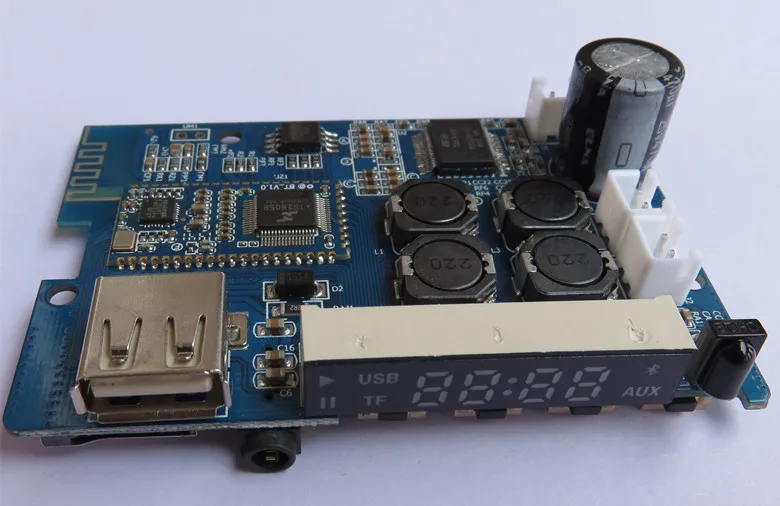 TDA7492P 25 Вт + Bluetooth / MP3 декодер Плата усилителя USB (U диск)/TF карта/WAV/APE AUX