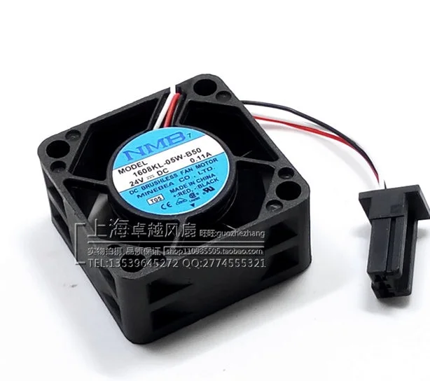 Новые оригинальные волосы, которые белые 2PIN 1608KL-05W-B50 4020 24v 0,11 4 см инвертор вентилятор